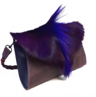 Springbocktasche Lily in Aubergine/Lila