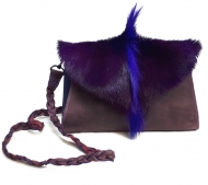 Springbocktasche Lily in Aubergine/Lila