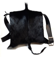 Springbocktasche Postbag Schwarz